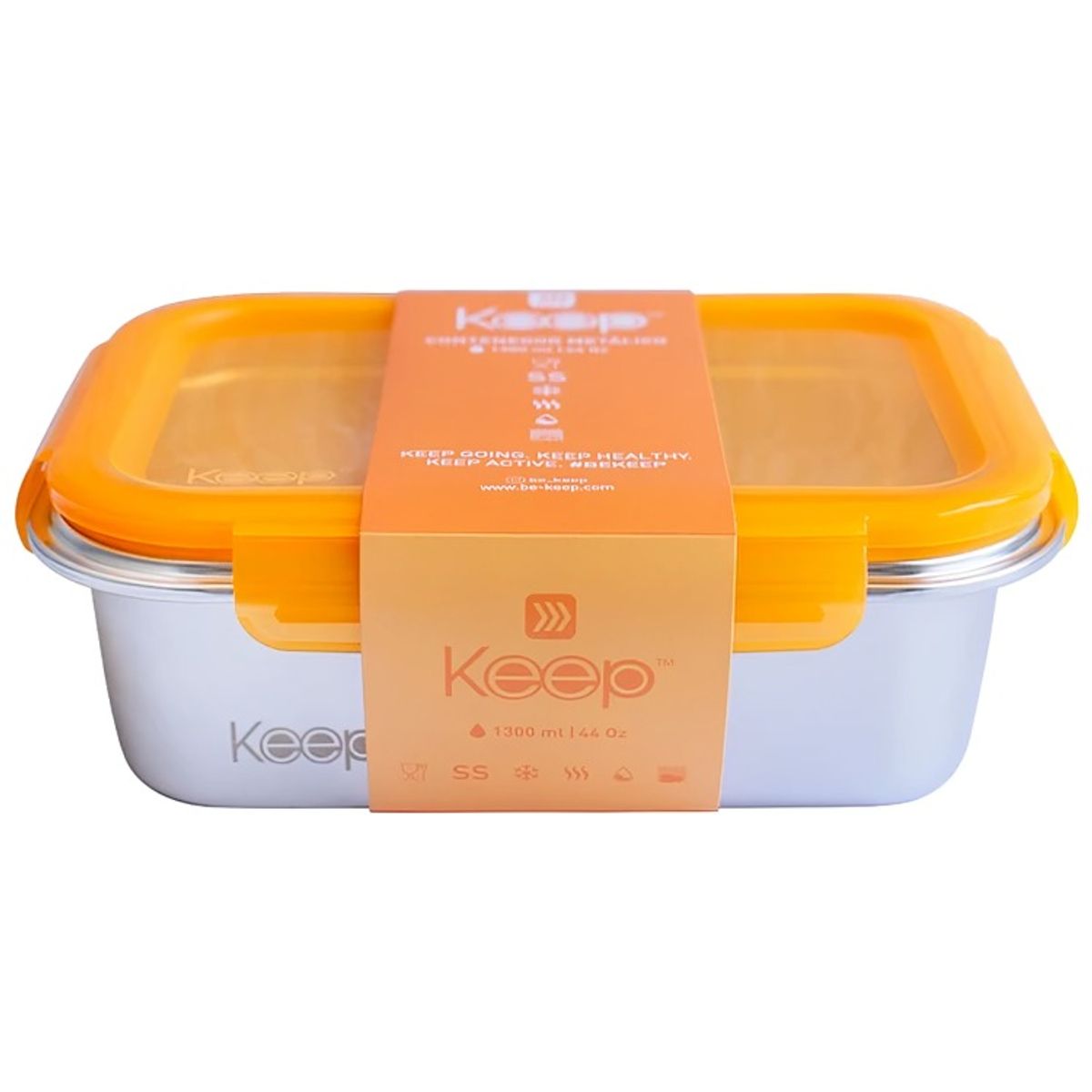 KEEP - HERMETICOS METALICOS 650 ML KEEP AMARILLO