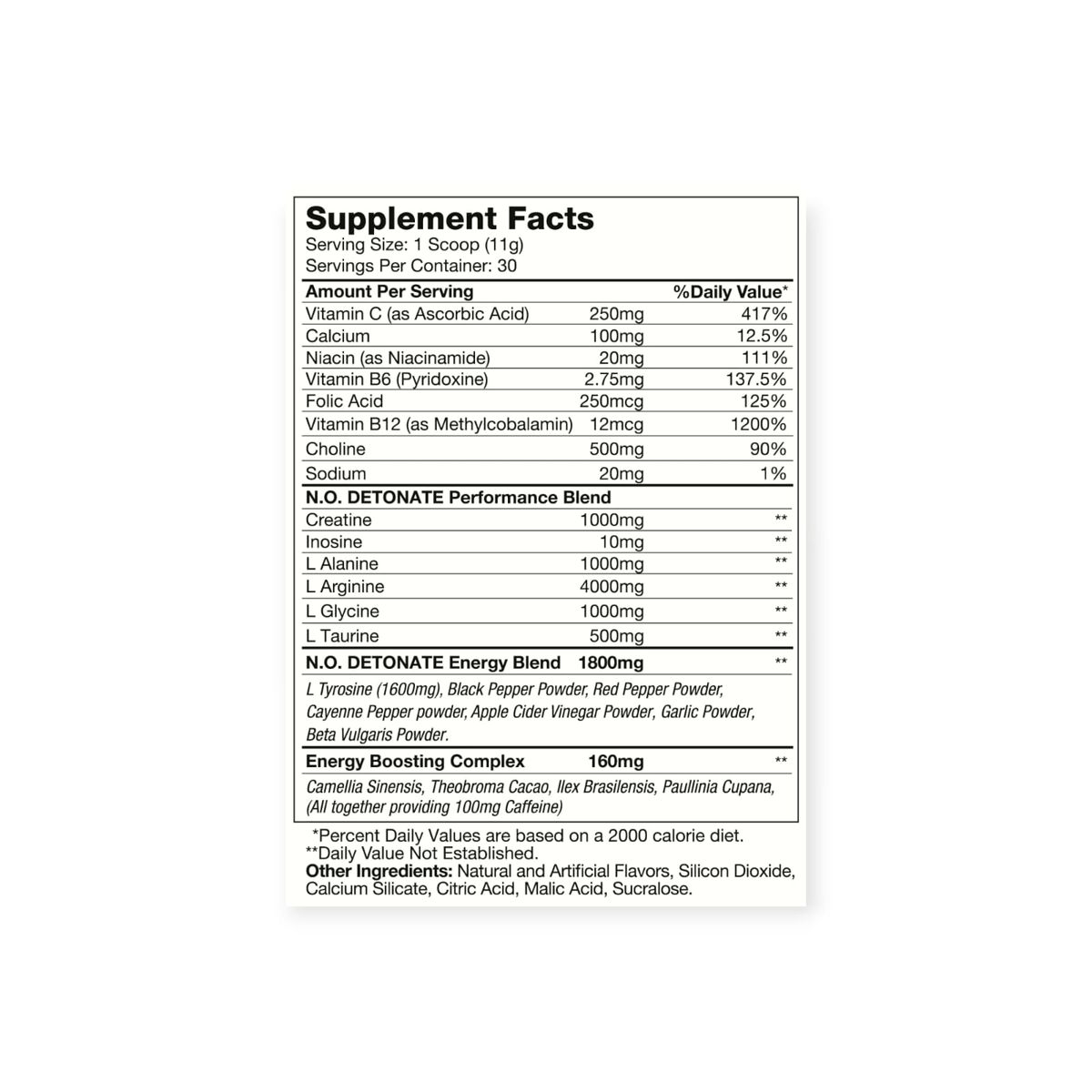 HEXACORE - PRE- ENTRENO OXY 4 N.O DETONATE 330GR FRUIT PUNCH - HEXACORE