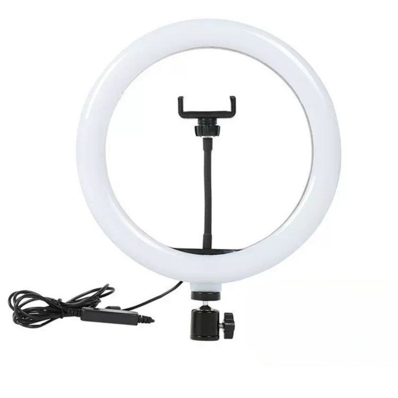HOMESTAR - Lampara LED Aro de Luz LED para Fotografía Tiktok Selfie Tripode