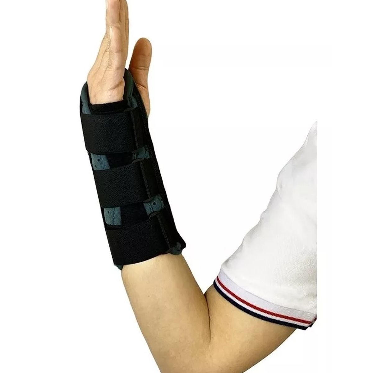 ONEDER - Inmovilizadora De Muñeca Ajustable Con Férula Talla S Derecha Gris