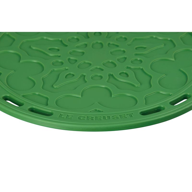 LE CREUSET - Salvamanteles Redondo 20cm Verde Bamboo