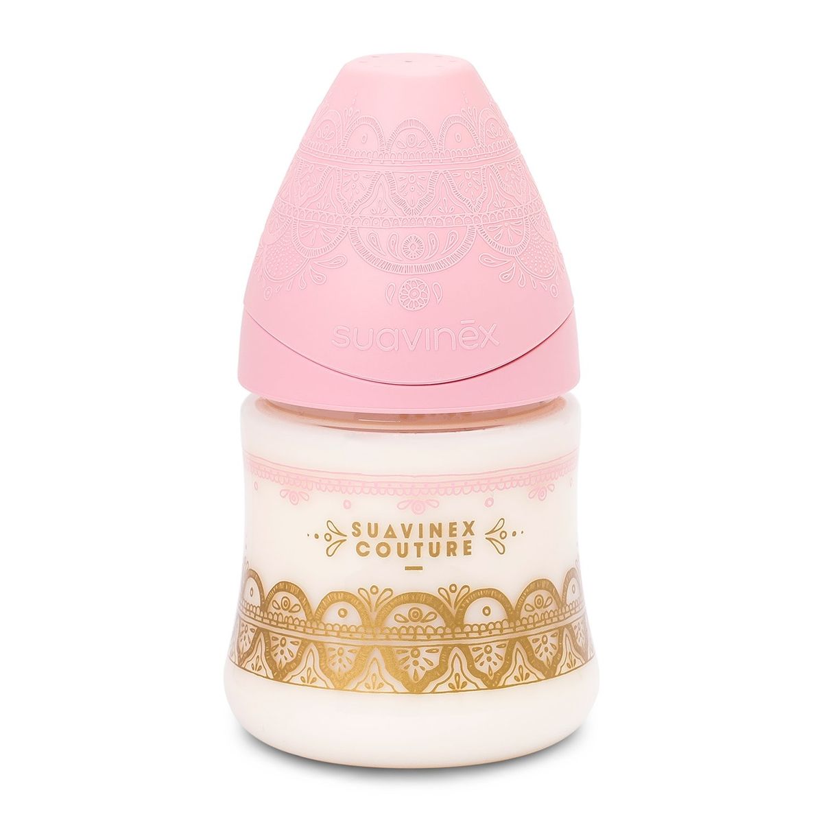 SUAVINEX - MAMADERA 150ML PREMIUM SILICONA ROSADO