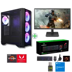 AMD CORP - Pc Gamer AMD Ryzen 5 5600GT - 16GB Ram - Vega 7 - 1TB - Monitor 22" - P4MB