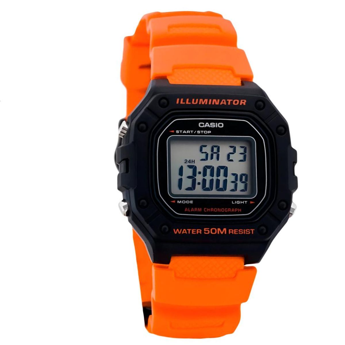 CASIO - Reloj Casio Hombre W-218H-4B2VDF Orange Edition - Naranjo