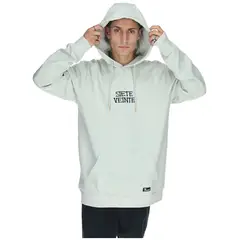 7VEINTE - Polerón Hombre Sietebones Gris
