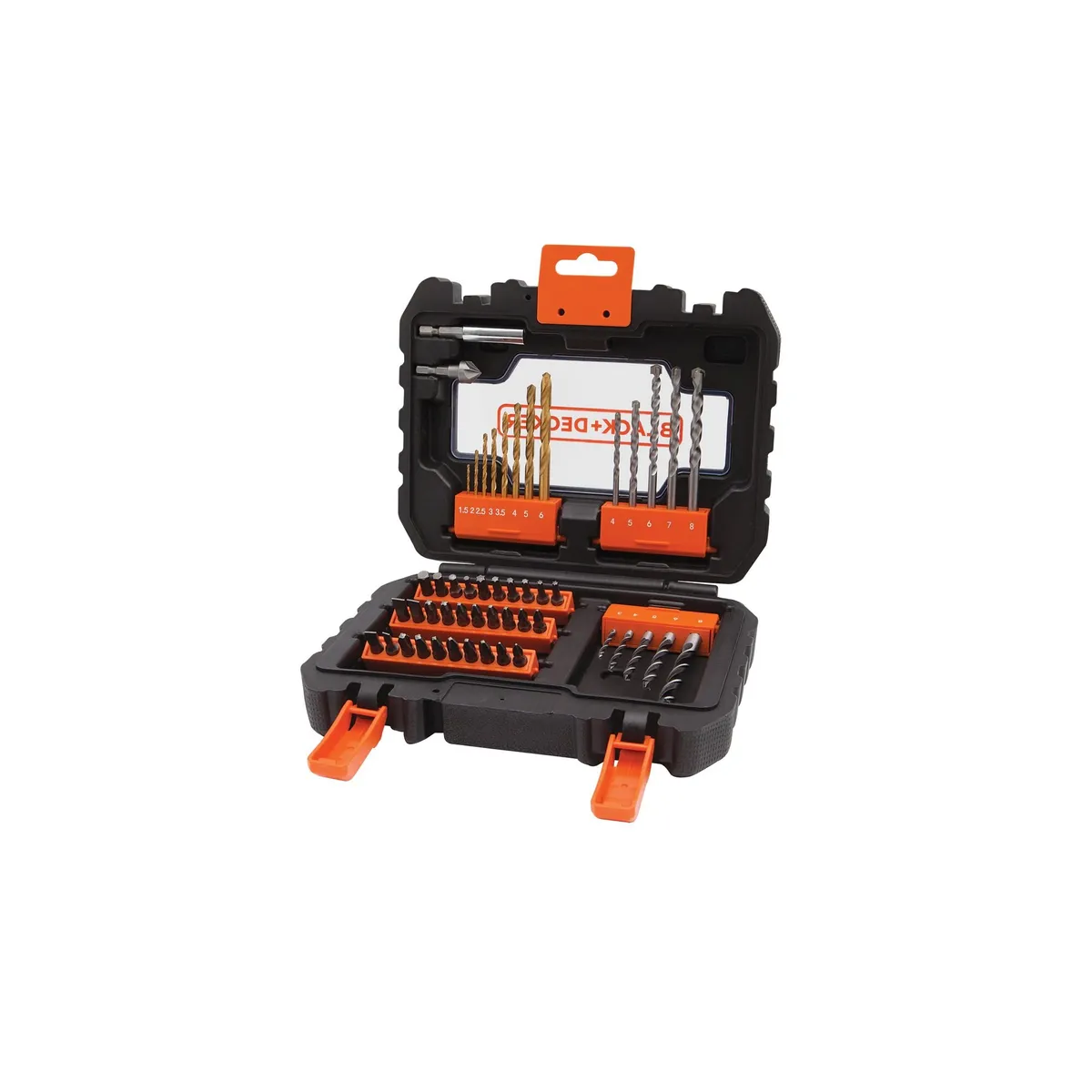 BLACK+DECKER - Set Atornillar Y Taladrar 50 Piezas  A7232-xj