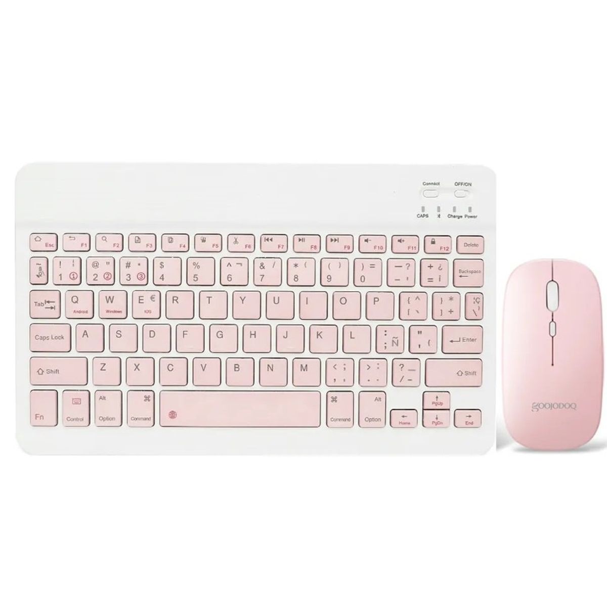 GENERICO - Kit Teclado Bluetooth Recargable Con Mouse