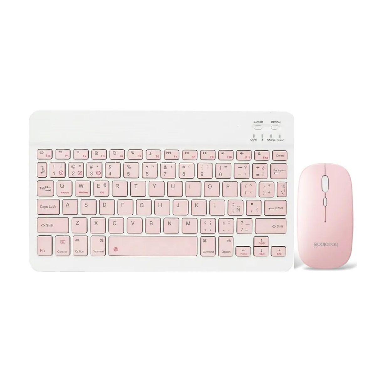 GENERICO - Kit Teclado Bluetooth Recargable Con Mouse