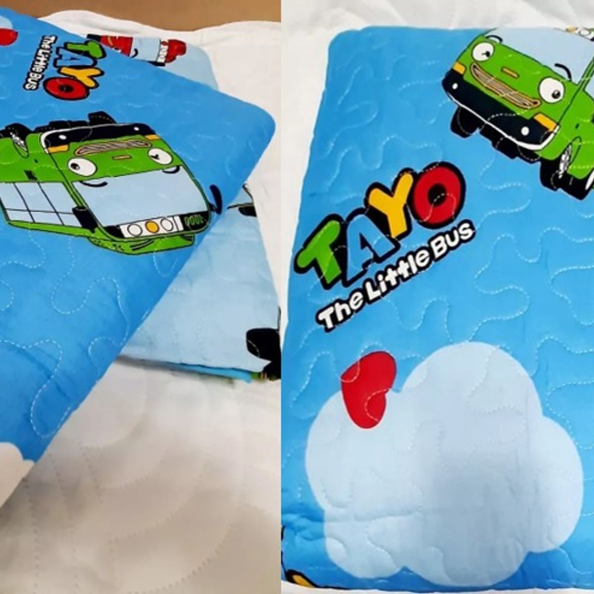 GENERICO - CUBRECAMA DE VERANO DELGADO QUILT 15 PLAZA DISEÑO INFANTIL TAYO DIANA