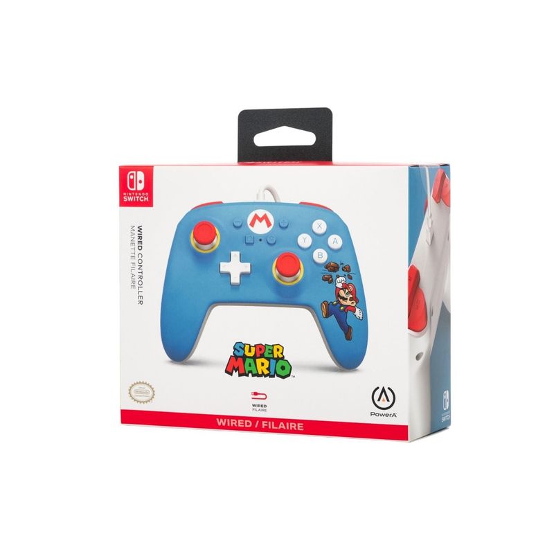 POWER A - Control Power A Brick Breaker Mario Wired - Nintendo Switch