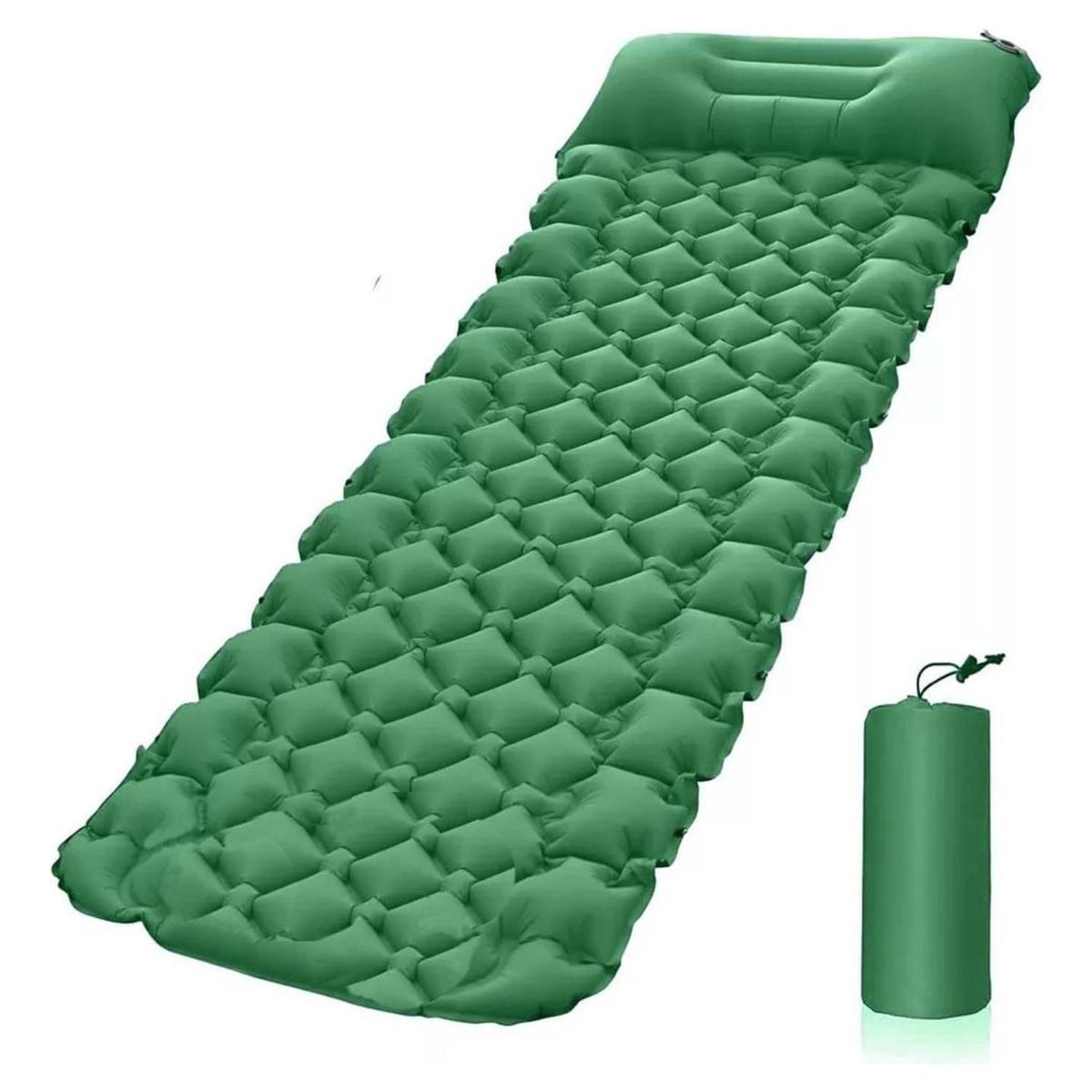 YEP S - colchon Inflable Plegable Para Camping Outdoor - Verde