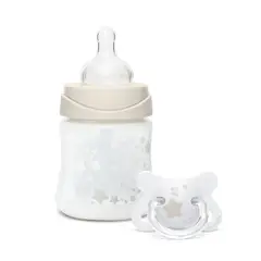 SUAVINEX - PACK RECIÉN NACIDO MAMADERA 150ML + CHUPETE BLANCO