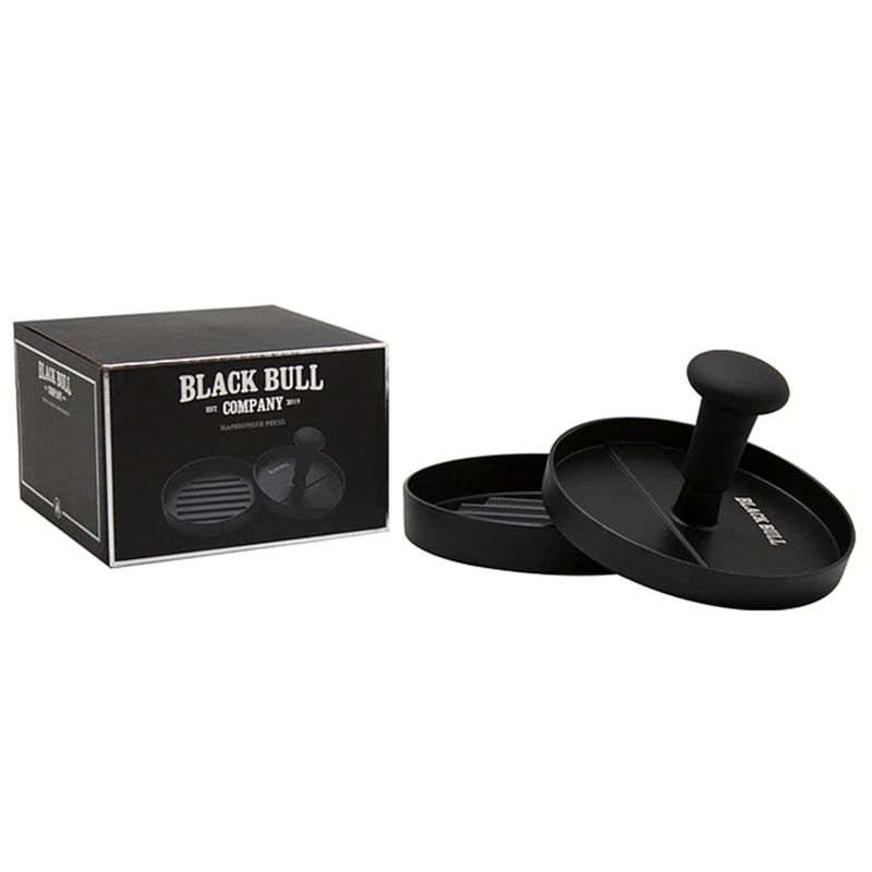 BLACK BULL - Prensa Hamburguesa Black Bull Color Aluminio