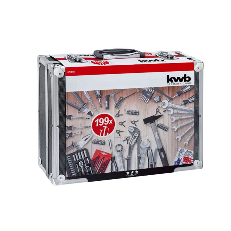 KWB - Caja herramientas 199 piezas 49375560 KWB