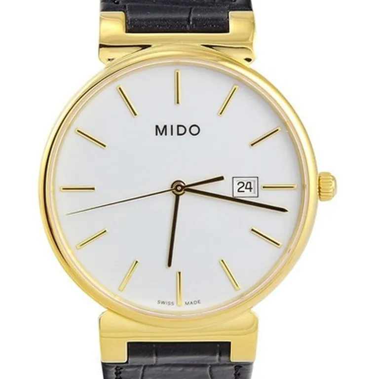 MIDO Mido Caballero Dorado 38mm Cuarzo Hombre M0096103601100