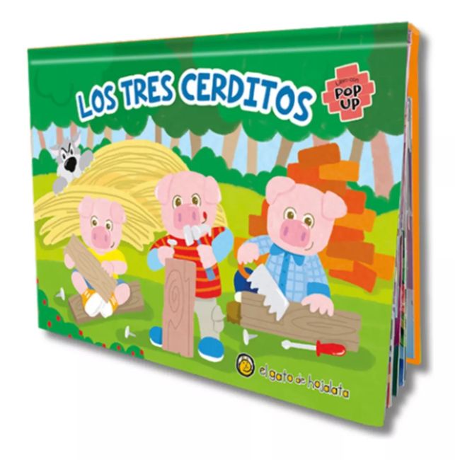 EL GATO DE HOJALATA - Pop Ups Pequeños: Los Tres Cerditos