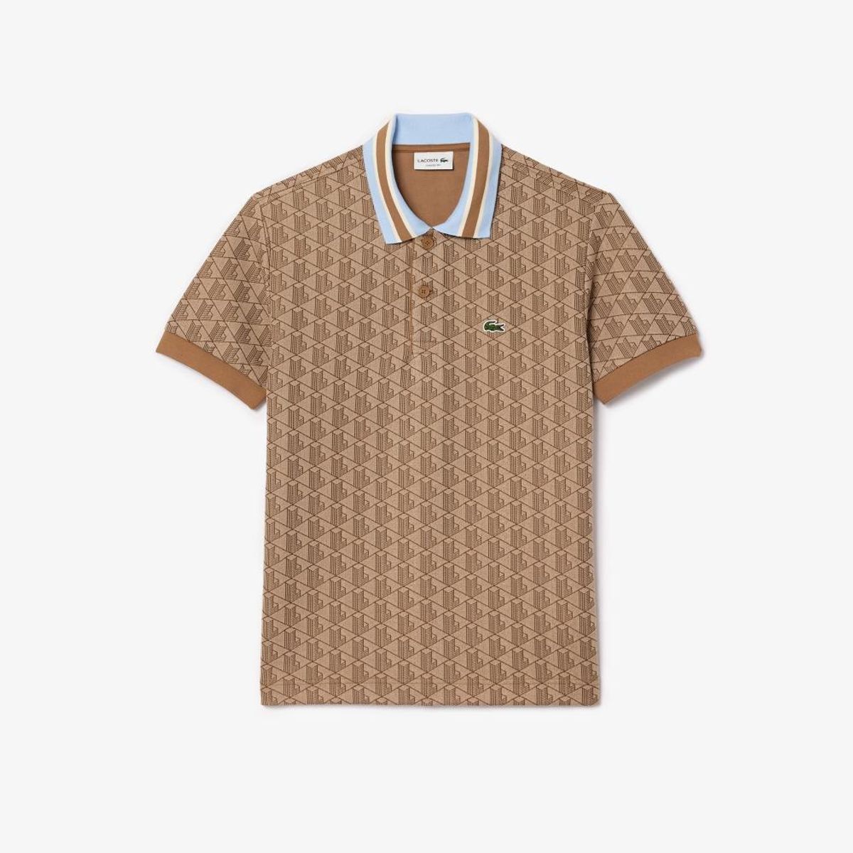 LACOSTE - Polera Polo Lacoste DH1417 Hombre Marrón LACOSTE