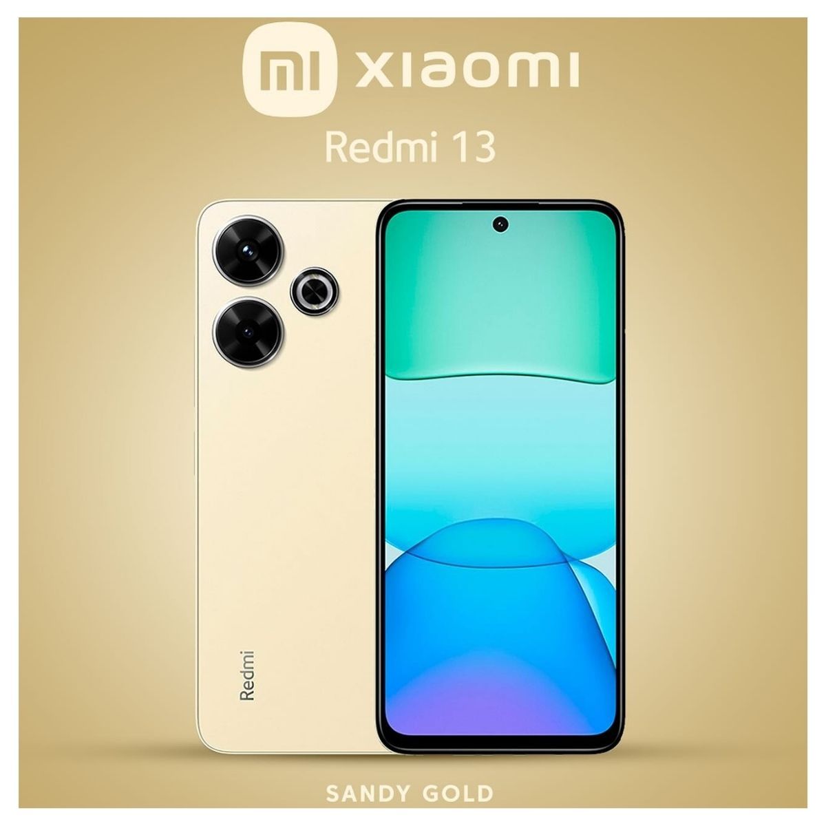 XIAOMI - Xiaomi Redmi 13X 4G 8GB + 256 GB Dorado