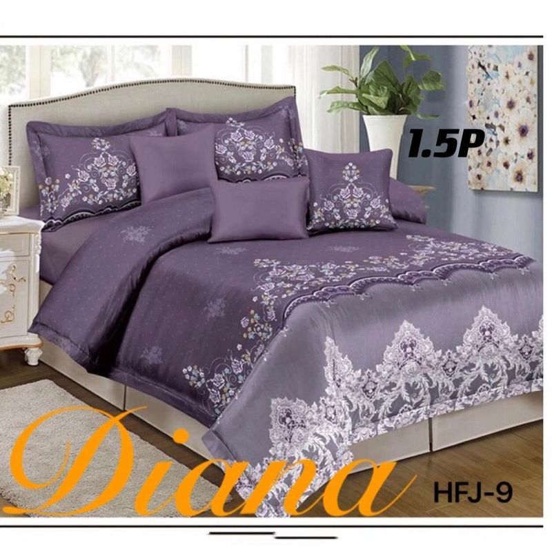 GENERICO - CUBRECAMA QUILT DE VERANO DELGADO 1.5 PLAZA VIOLETA CLARO DIANA