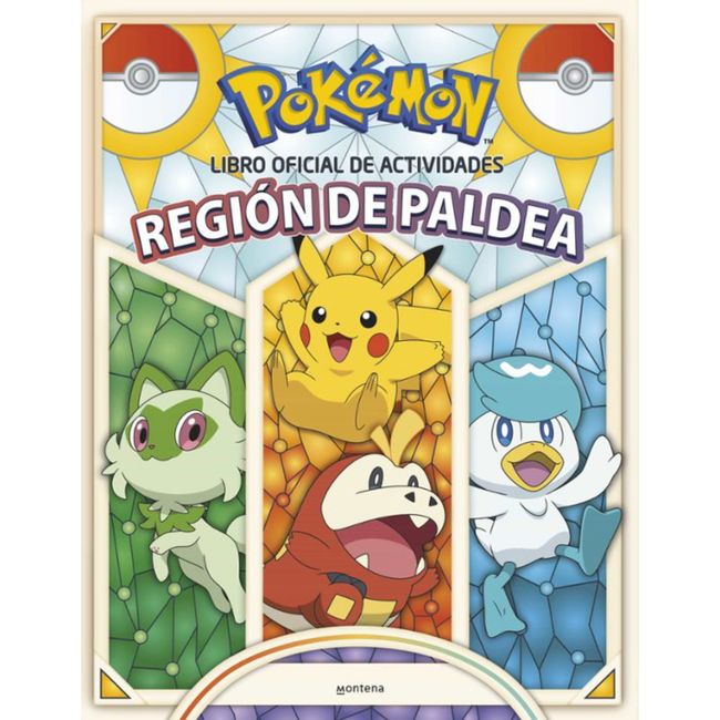 MONTENA - Pokemon. Libro De Actividades Paldea
