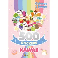 EL GATO DE HOJALATA - 500 Stickers Kawaii - Autor(a):