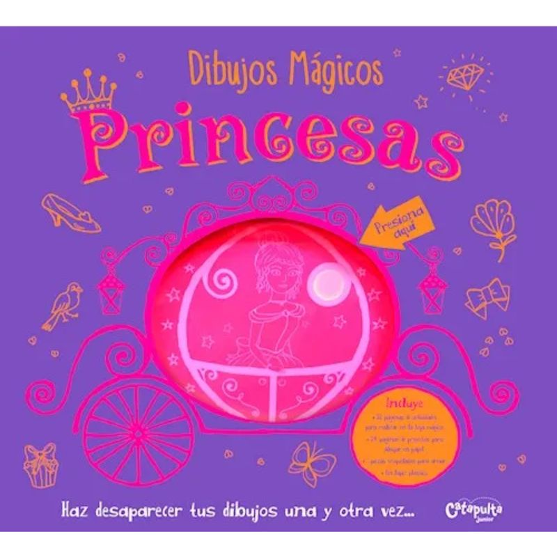 CATAPULTA EDITORES - Dibujos Magicos-Princesas