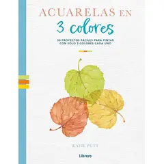 EDITORIAL CONTRAPUNTO - Acuarelas En 3 Colores