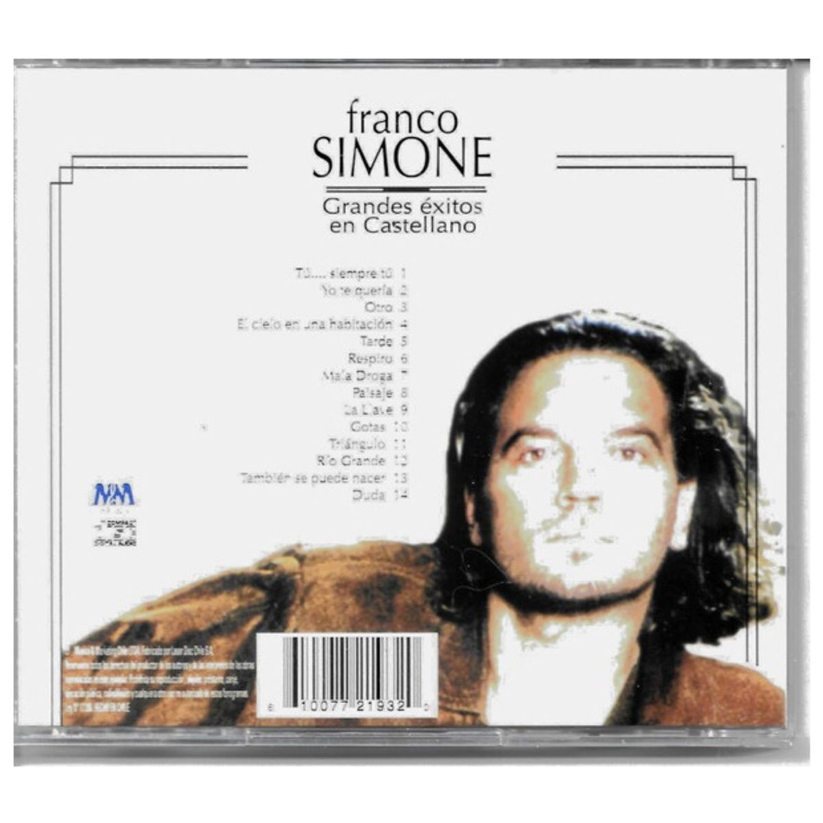 HITWAY MUSIC - FRANCO SIMONE - GRANDES EXITOS EN CASTELLANO - CD