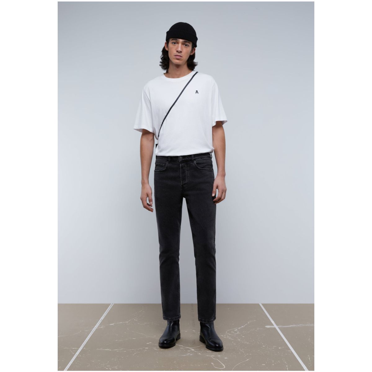 SCALPERS - Jeans Slim Fit Medium Grey