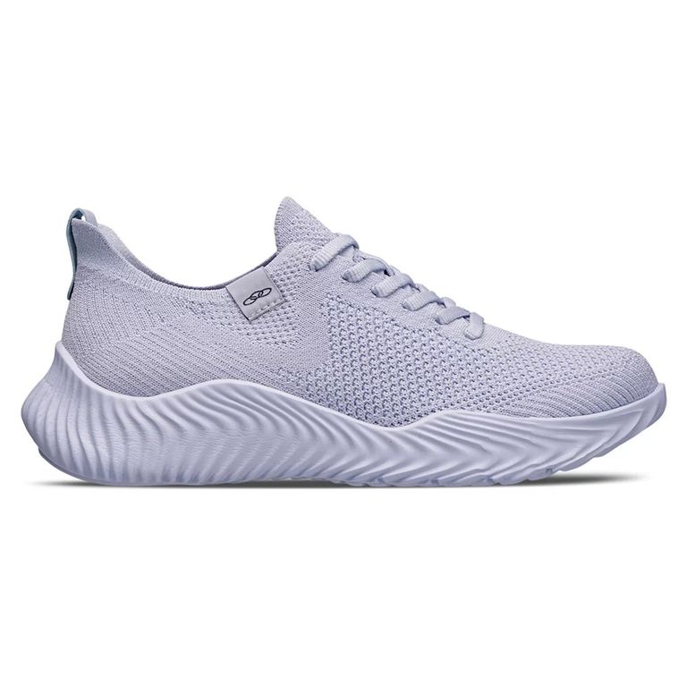 Zapatilla Mujer 146G Ultraleve Blanco/Lila/Celeste