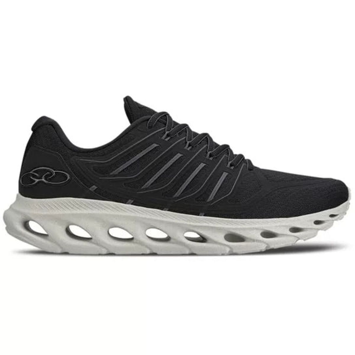 OLYMPIKUS - Zapatilla Hombre Cyber 4 Negro/Blanco