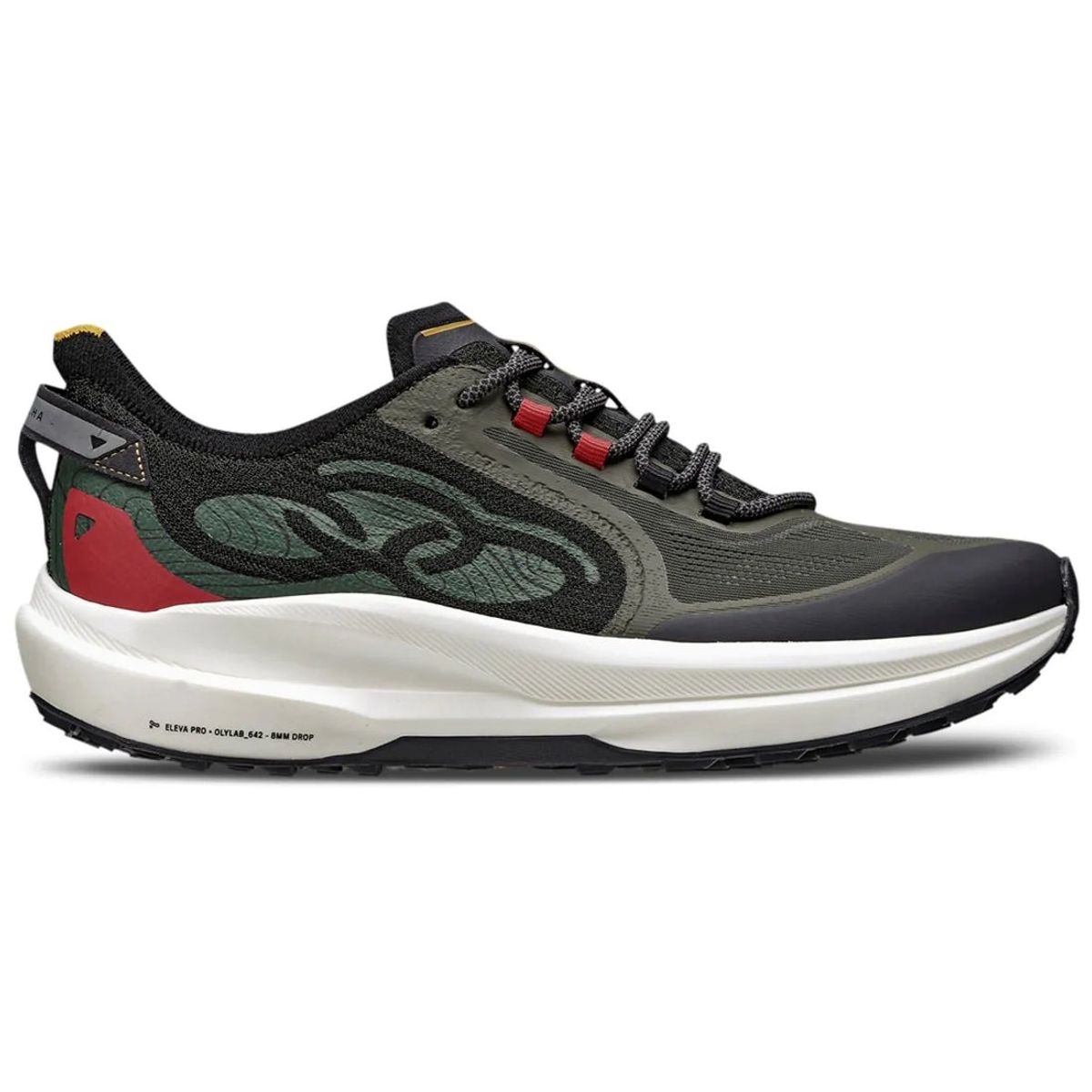 OLYMPIKUS - Zapatilla Trail Running Hombre Corre Trilha Verde Militar