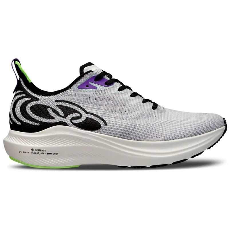 OLYMPIKUS - Zapatilla Running Hombre Corre Grafeno 2 Blanco