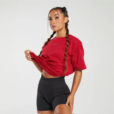 Imagen 2 del producto Polera basic mujer Gym Rat Edicion Limitada Red