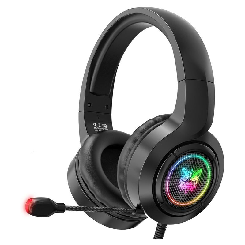 ONIKUMA - Audifonos Gamer Onikuma X1 Rgb Pc Ps4 Switch Xbox Negro