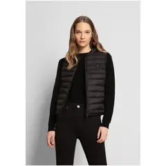 SCALPERS - Parka Sin Mangas Acolchada Black