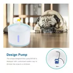 GENERICO - Bebedero Eléctrico De Agua 2,4lts Para Perros Y Gatos