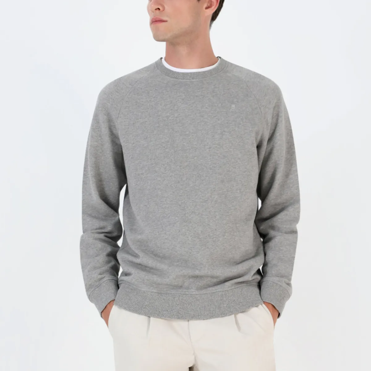 SCALPERS - Polerón Básico Calavera Navy