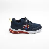 Zapatillas Con Luces Niño B2124 Mario Bros Azul