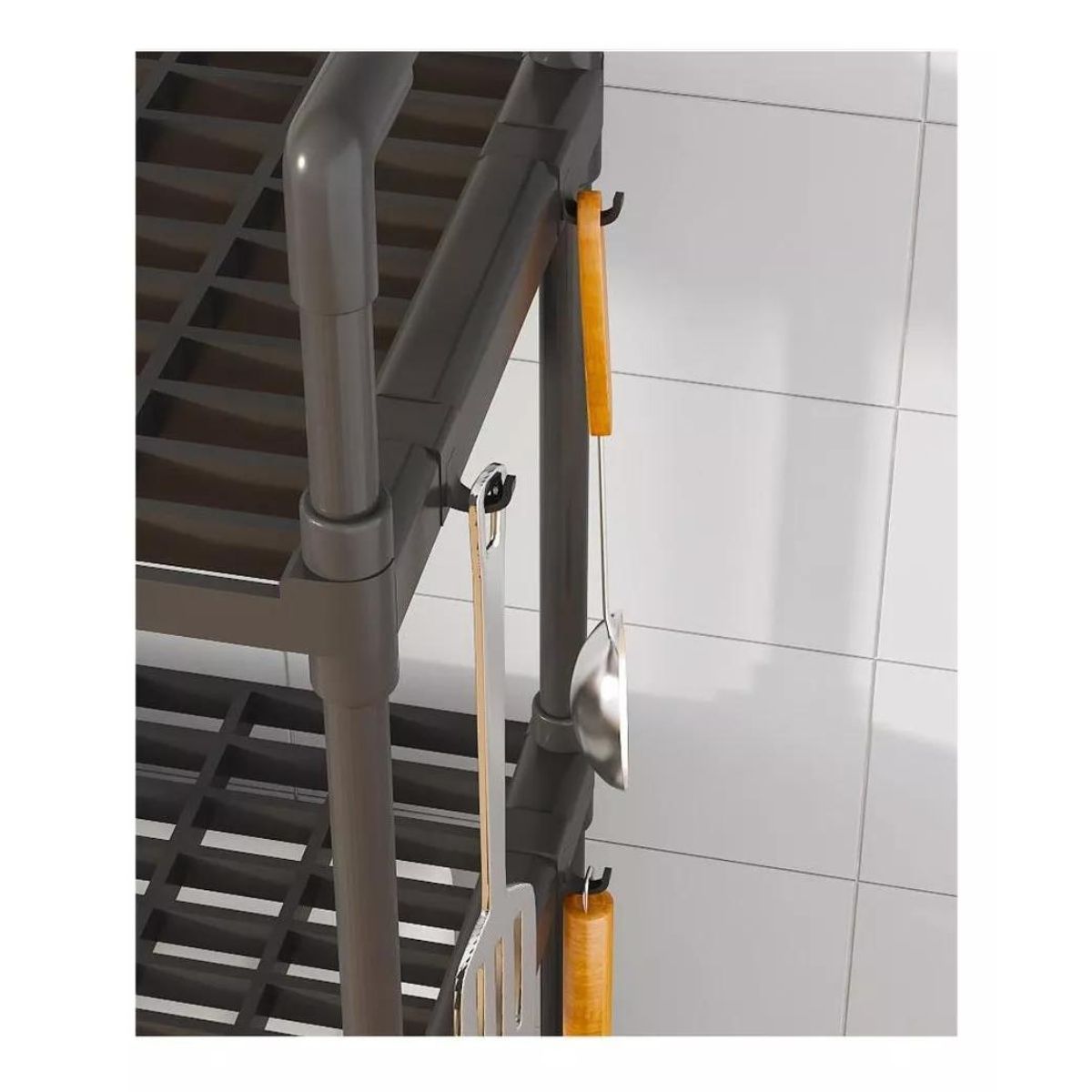 GENERICO - Estantería Plastica Con Diseño Moderno Y Múltiples Cocina