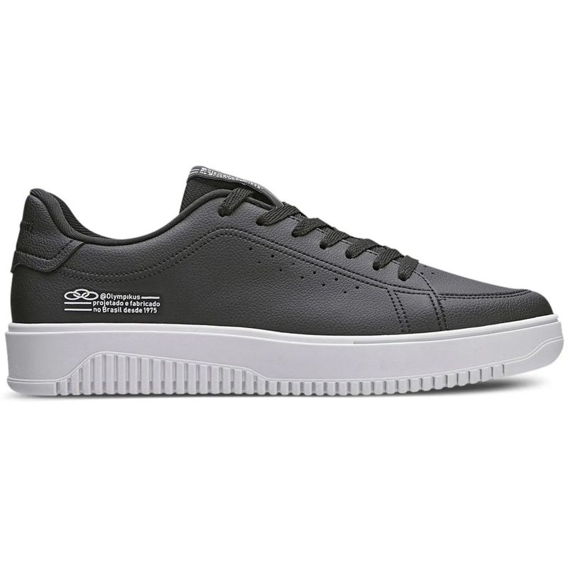 OLYMPIKUS - Zapatilla Hombre Eros Negro/Blanco