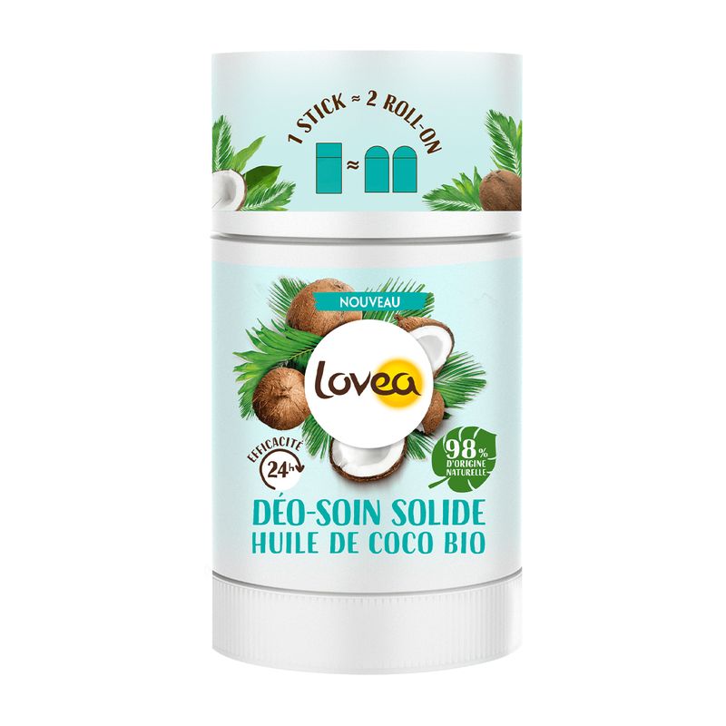 LOVEA - Desodorante Sólido Aceite Coco 50grs, Lovea