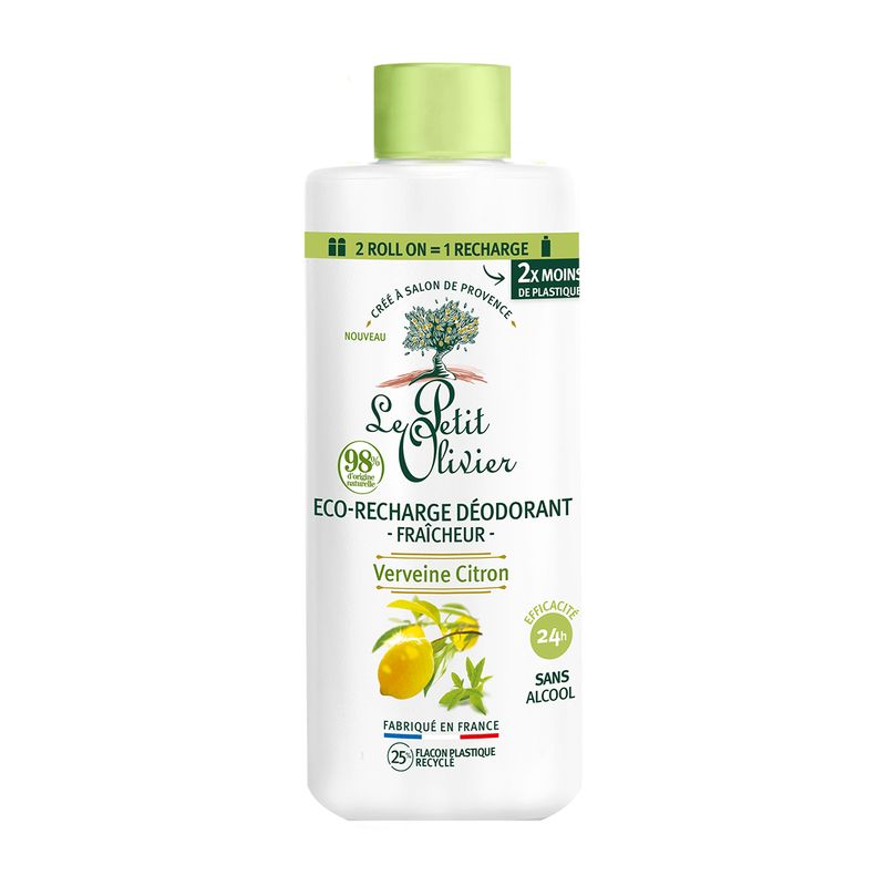 LE PETIT OLIVIER - Eco Refill Desodorante Verbena Limón 100ml, Le Petit Olivier