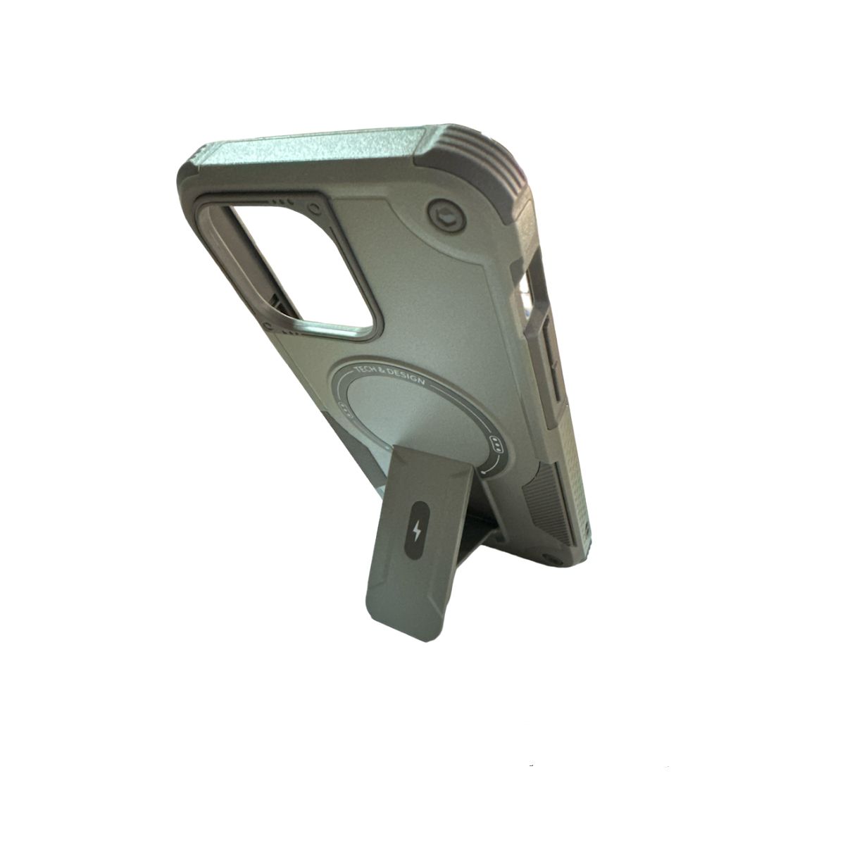 JOIGO - Carcasa Protección De Camara Para iPhone 14 15 Gris