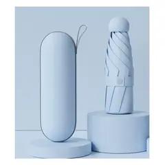 GENERICO - Mini Paragua De Bolsillo Sombrilla Plegable 8huesos Rayos Uv
