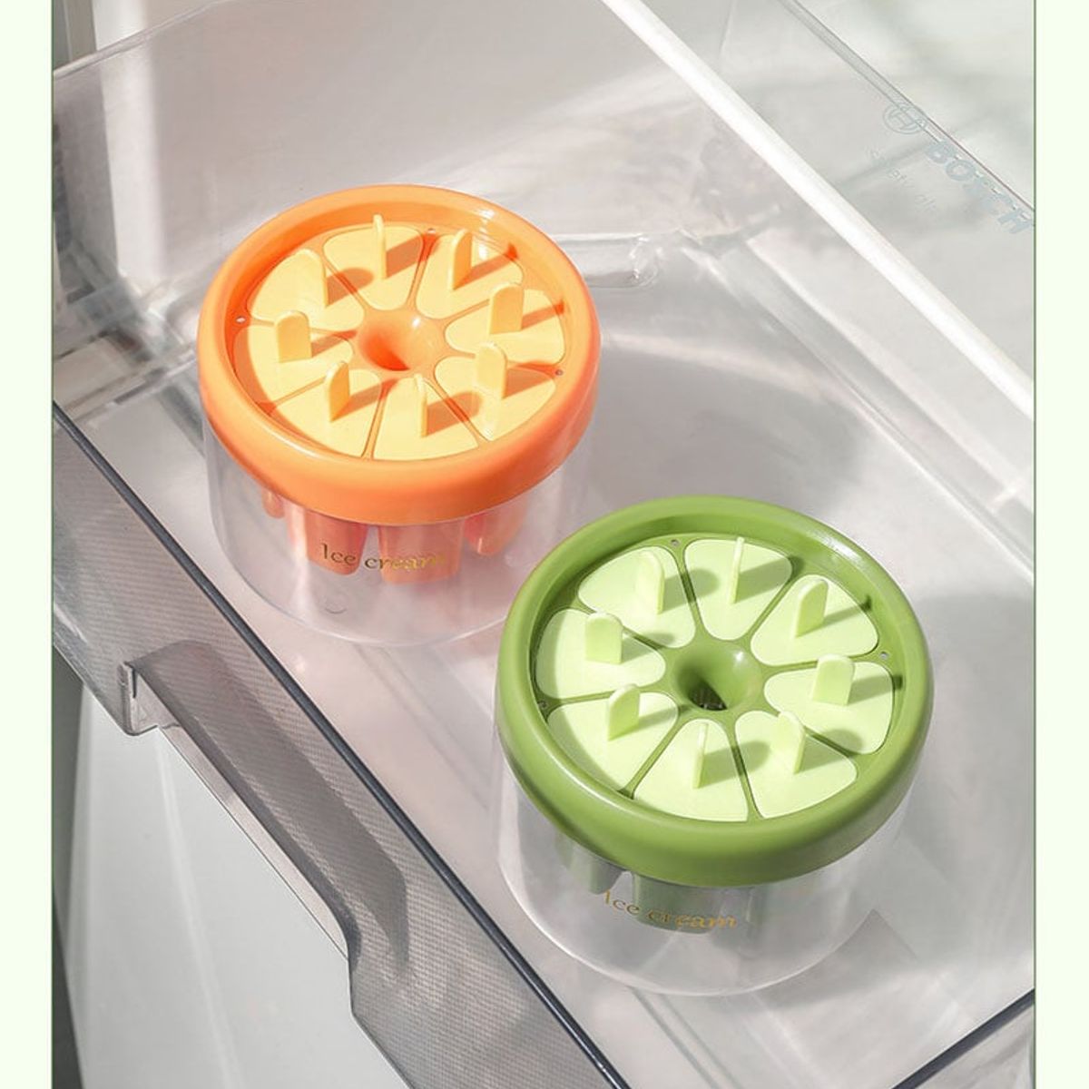 GENERICO - Moldes De Helados De Paletas Para 8 Piezas Reposteria