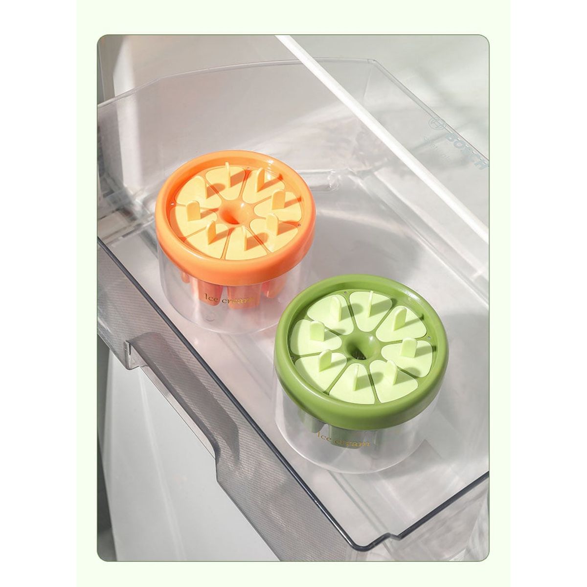 GENERICO - Moldes De Helados De Paletas Para 8 Piezas Reposteria