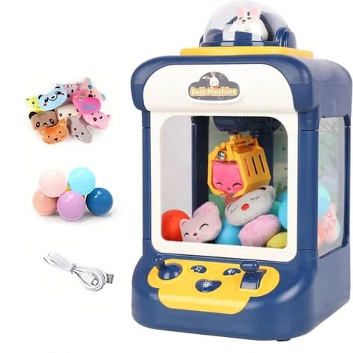 GENERICO - Mini máquina de garras para niños azul