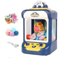 Mini máquina de garras para niños azul