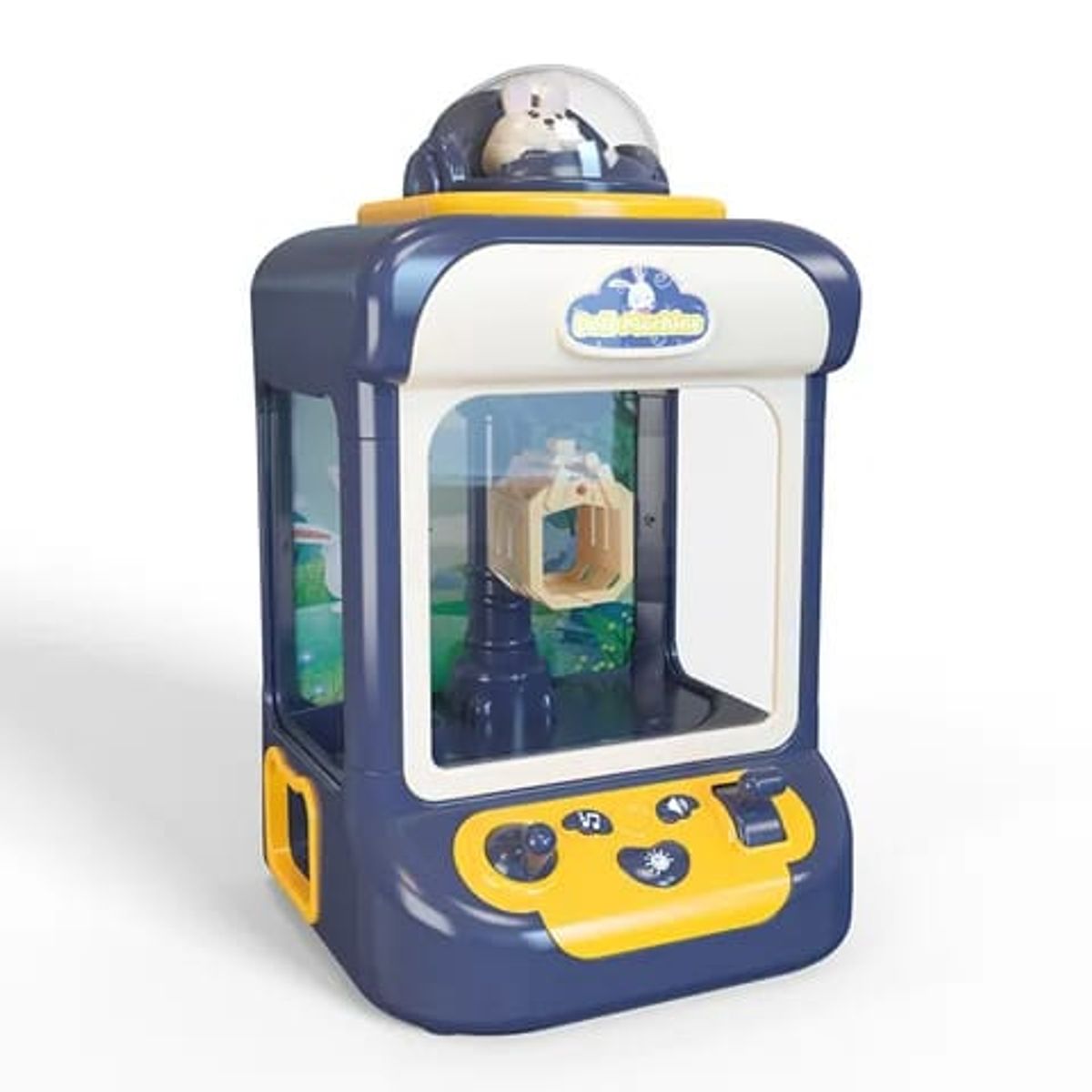 GENERICO - Mini máquina de garras para niños azul